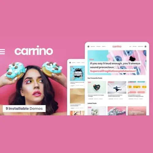Carrino – An Exciting Gutenberg Blog Theme