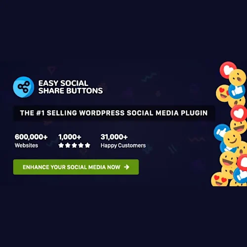 Easy Social Share Buttons for WordPress