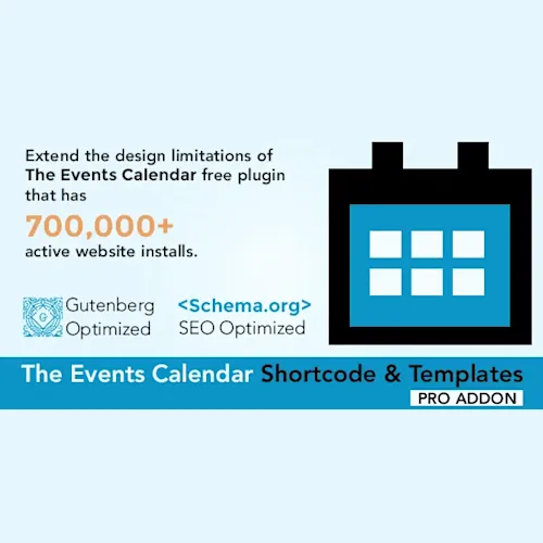 Events Shortcodes & Templates Pro Addon For The Events Calendar