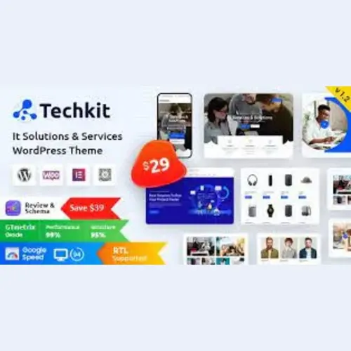 Techkit – Technology & IT Solutions WordPress Theme