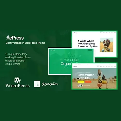 ePress - Nonprofit Charity WordPress Theme