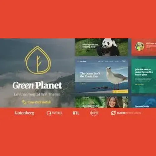 Green Planet – Ecology & Environment WordPress Theme