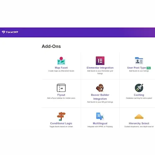 FacetWP Elementor Add-on