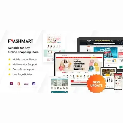 FlashMart – Multipurpose Elementor WooCommerce WordPress Theme