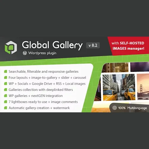 Global Gallery WordPress Responsive Gallery