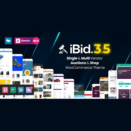 iBid – Multi Vendor Auctions WooCommerce Theme