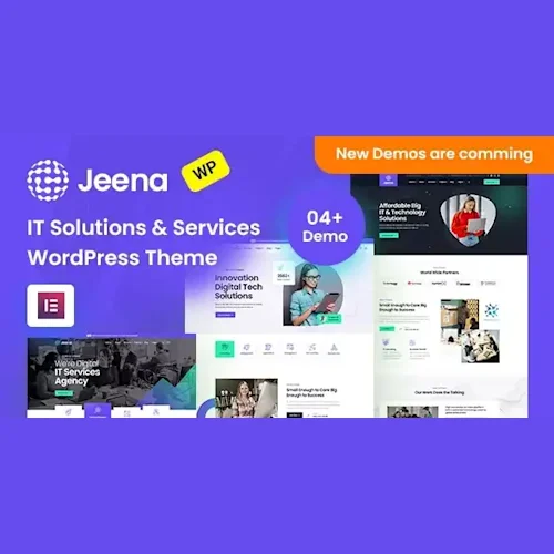 Jeena – IT Solutions & Technology Elementor WordPress Theme