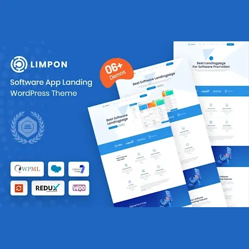 Limpon – Software App Landing WordPress Theme