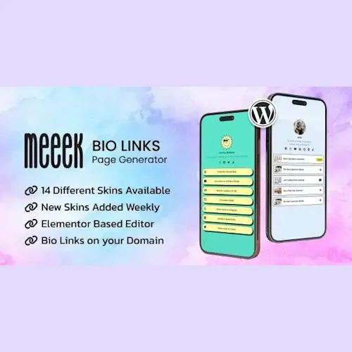 Meeek – Elementor Bio Links Builder