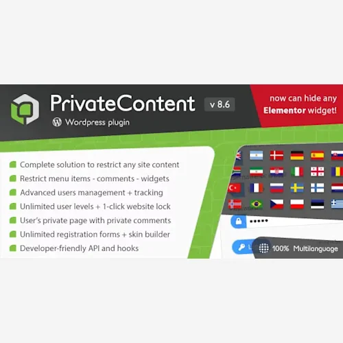 PrivateContent – Multilevel Content Plugin