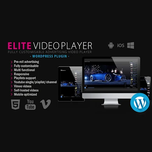 Elite Video Player – WordPress Plugin