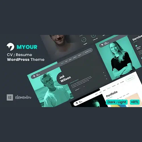 Myour – CV WordPress Theme