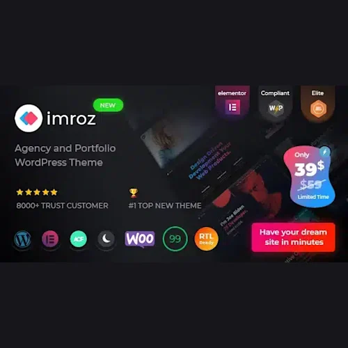 Imroz – Agency & Portfolio Theme