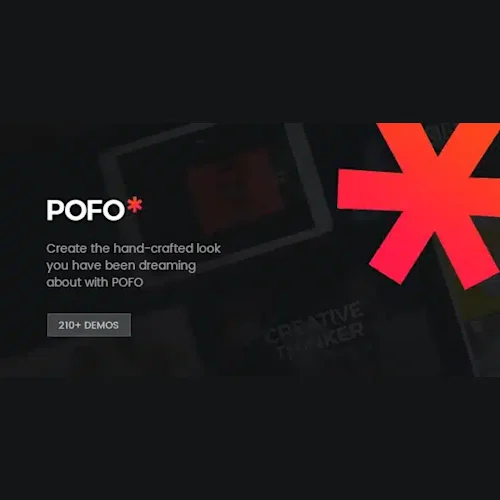 Pofo – Creative Portfolio and Blog WordPress Theme