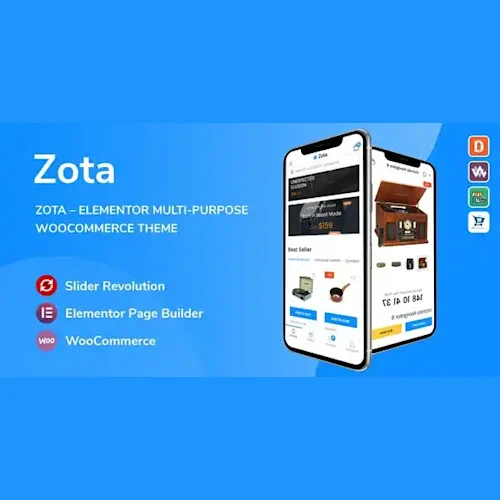 Zota – Elementor Multi-Purpose WooCommerce Theme
