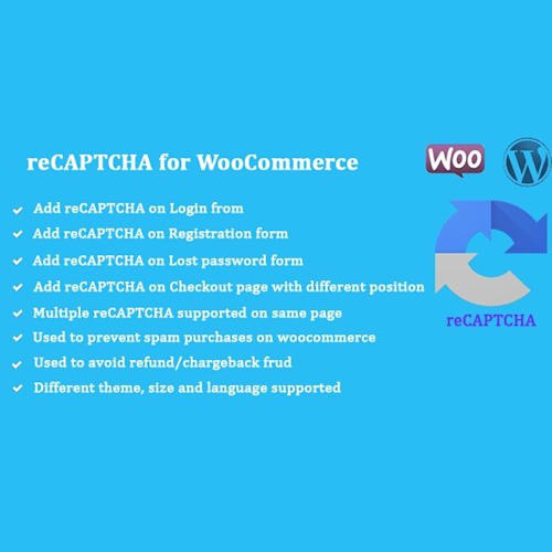 reCAPTCHA for WooCommerce