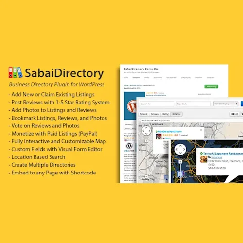 Sabai Directory Plugin for WordPress