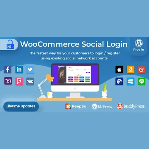 WooCommerce Social Login – WordPress Plugin by WPWeb
