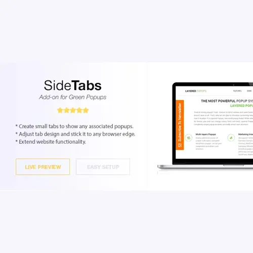 Side Tabs – Layered Popups Add-On