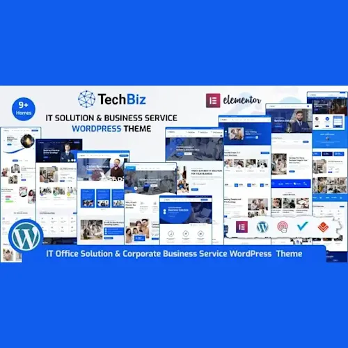 Techbiz – Multipurpose IT Solution & Business Consulting WordPress Theme