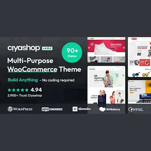 CiyaShop – Multipurpose WooCommerce Theme