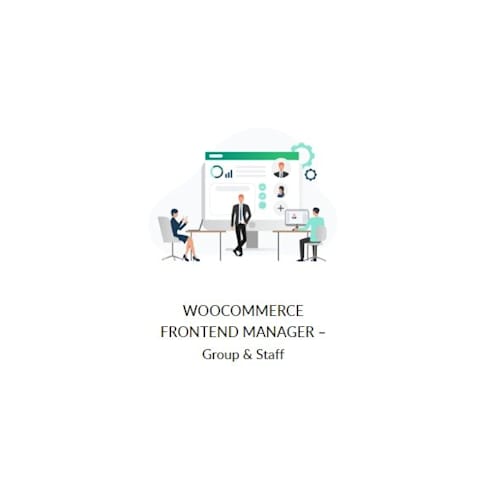 WooCommerce Frontend Manager Group & Staff
