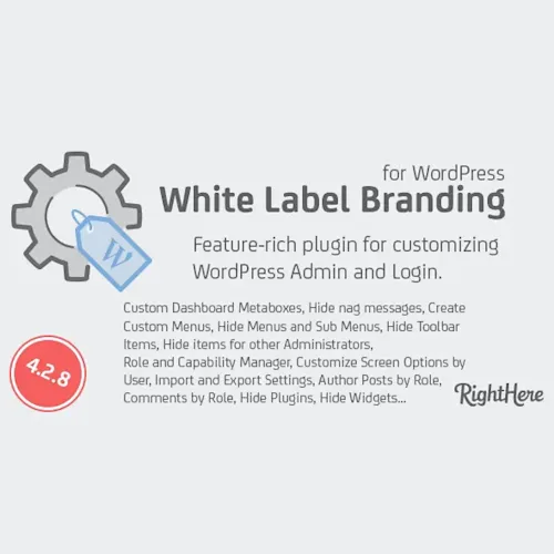 White Label Branding for WordPress